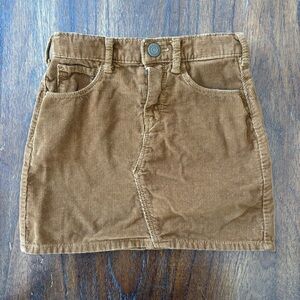 Old Navy Brown Corduroy Skirt